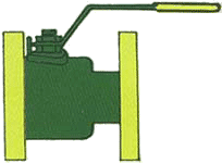 PB' C. I. B/V Flanged